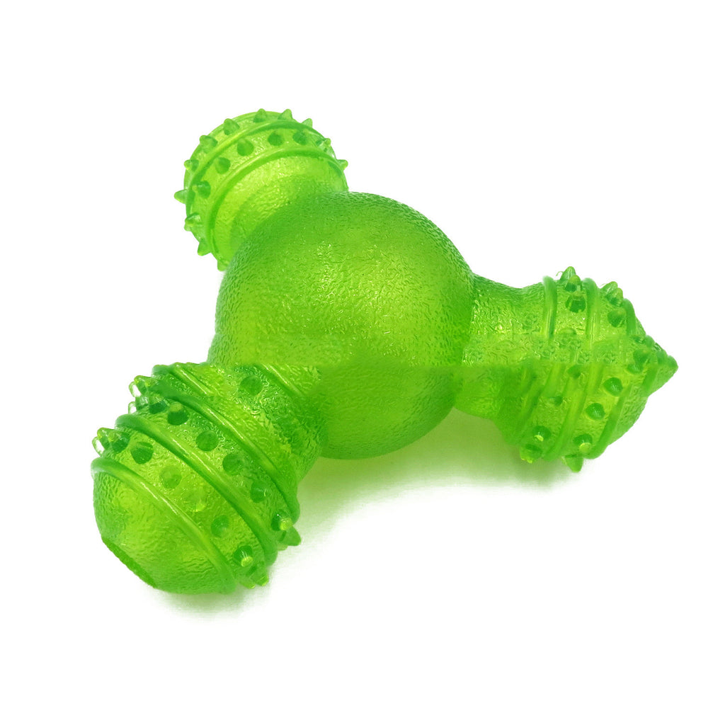 Three-Hole Food Leakage Training, Molar Teeth Cleaning, Feeding Dogs, Creative Chewing Toys