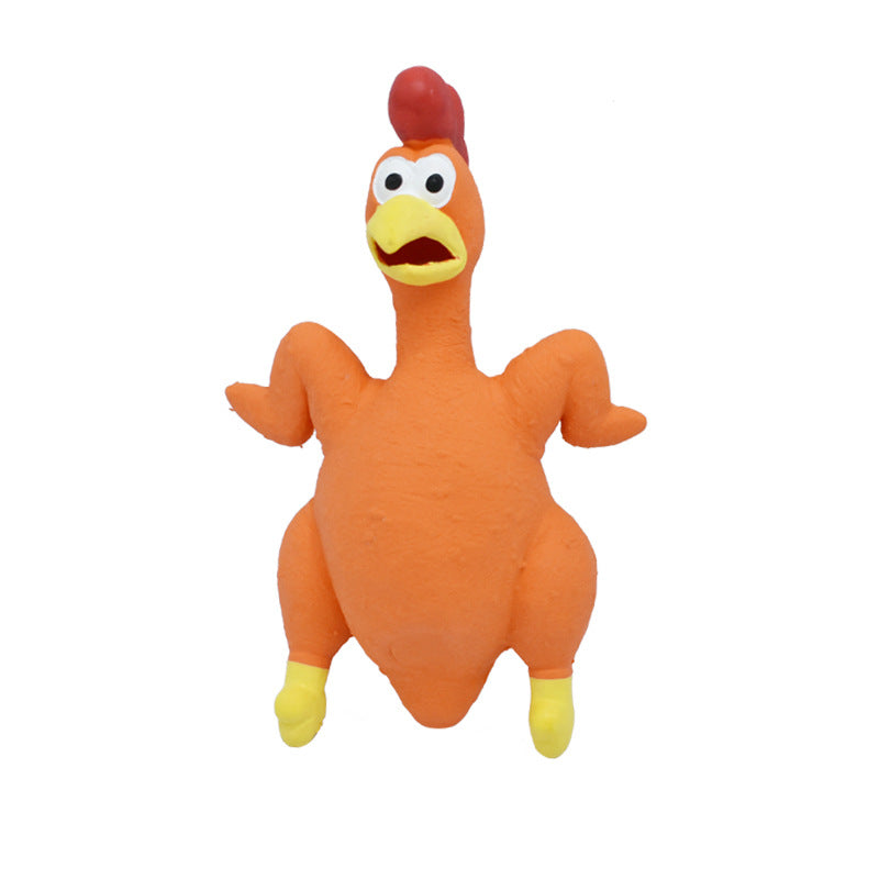 Screaming Chicken Vent Bite-Resistant Dog Sound Toy