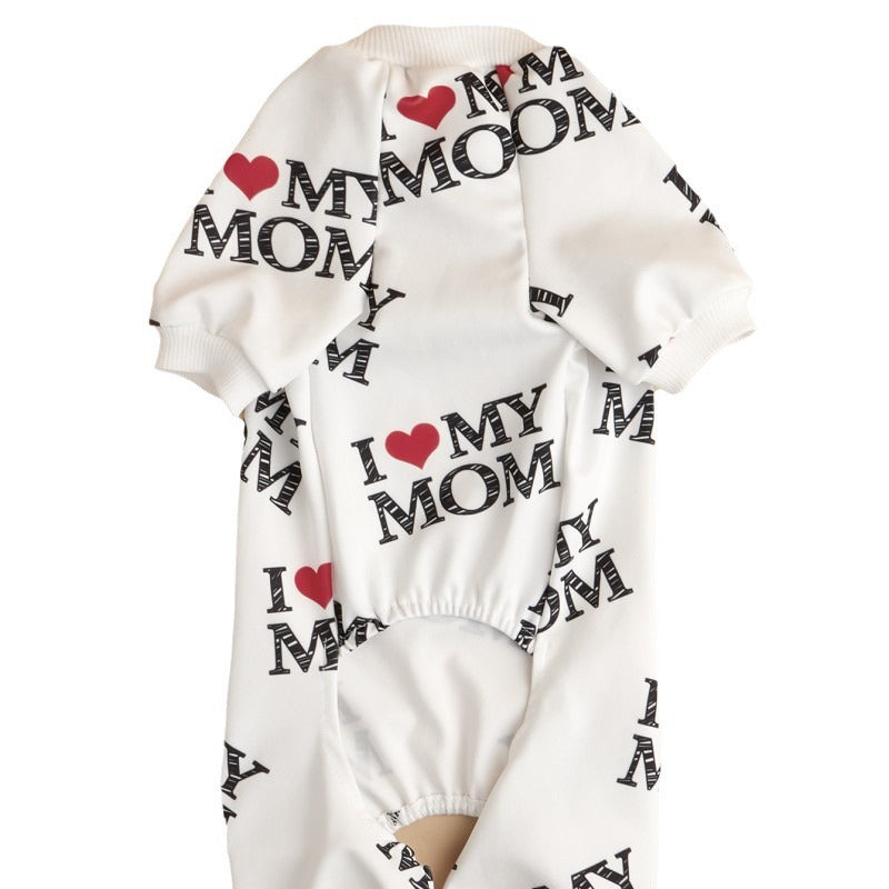 Thin Four-Corner Summer Dog Jumpsuit