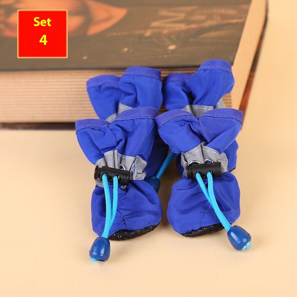 Breathable Four-Season Soft-Bottom Dog Shoes