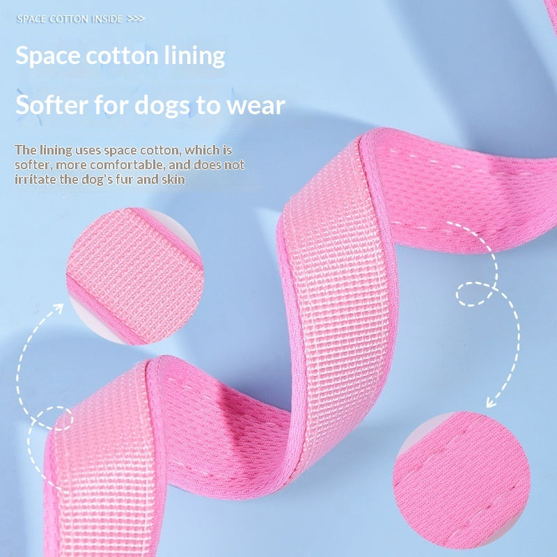 Comfortable Solid Color Dog Collar