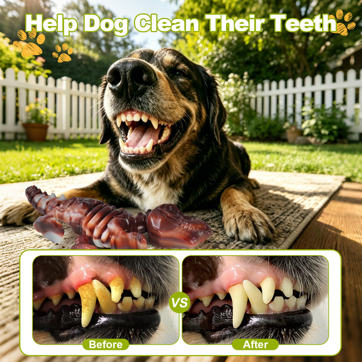 Durable Chew Toy for Medium and Large Dogs