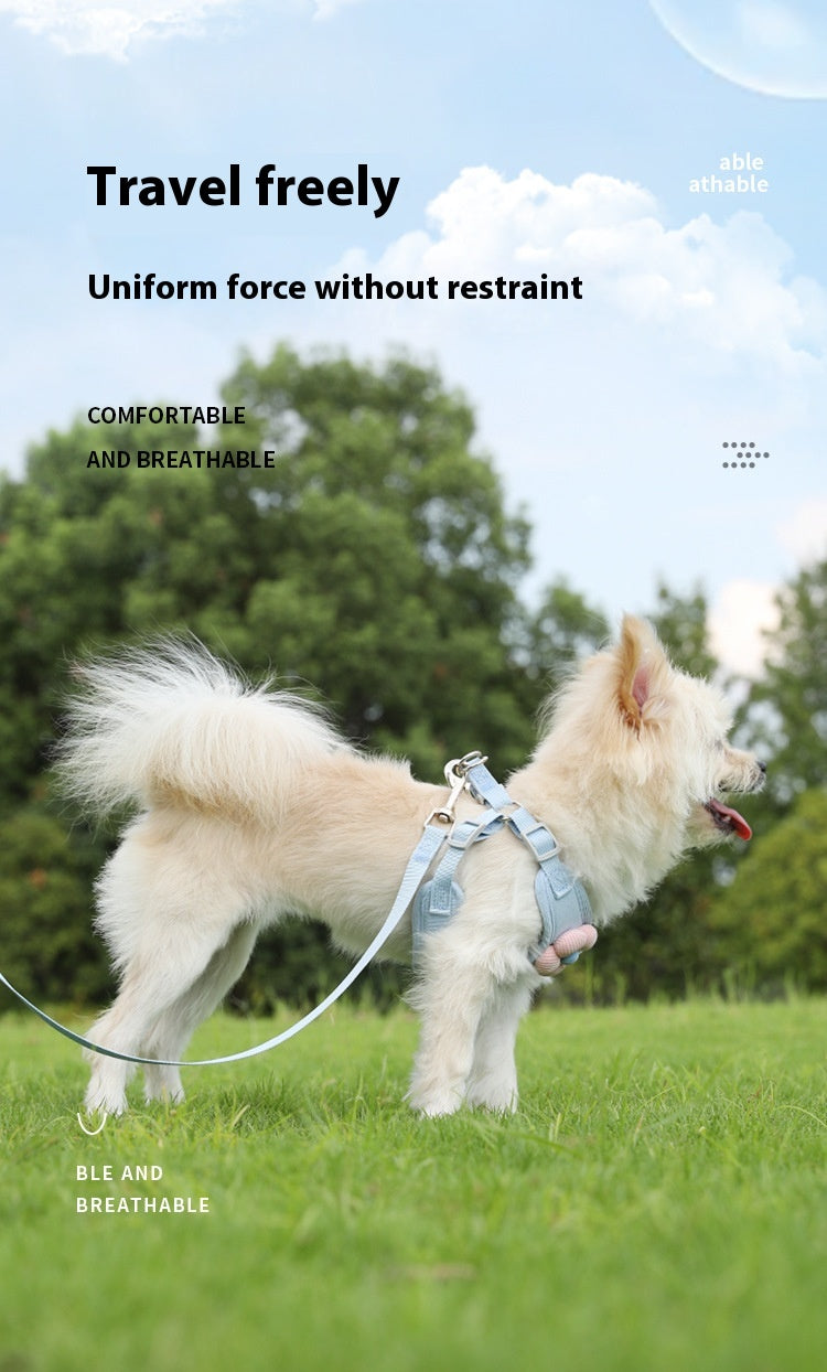 Dog Rope Leash Vest-Style Chest Strap Dog Leash