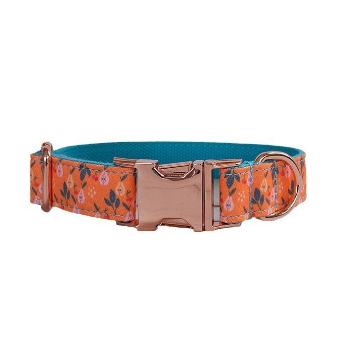 Cherry Pear Dog Collar And Leash