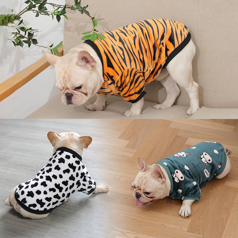 Fashion French Plush Dog Pajamas