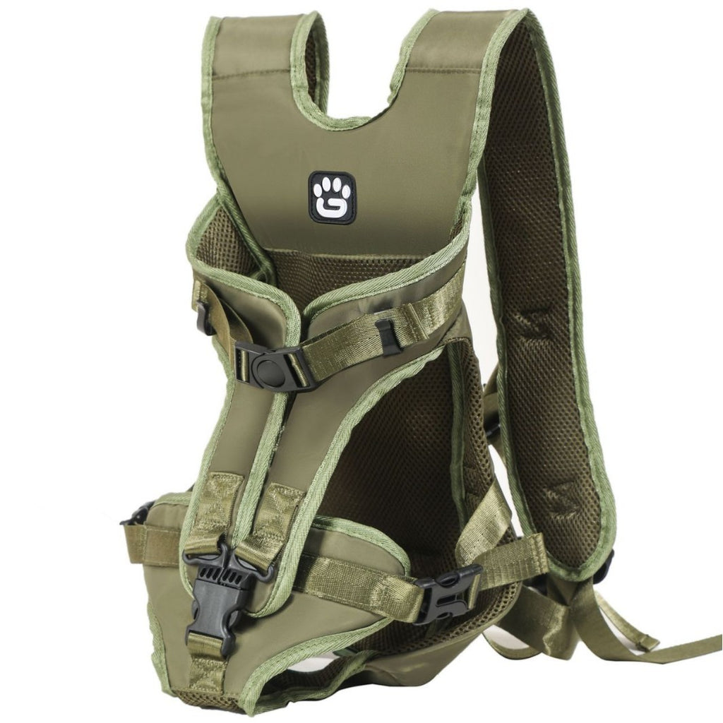 Fabric Dog Carrier Backpack for Outdoors