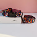 Printed Ethnic Ribbon Dog Leash