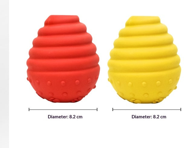 Chew-Resistant Squeaky Tire Pet Toy