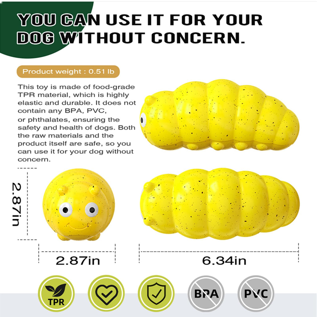 Indestructible Squeaky Chew Toys For Aggressive Chewers
