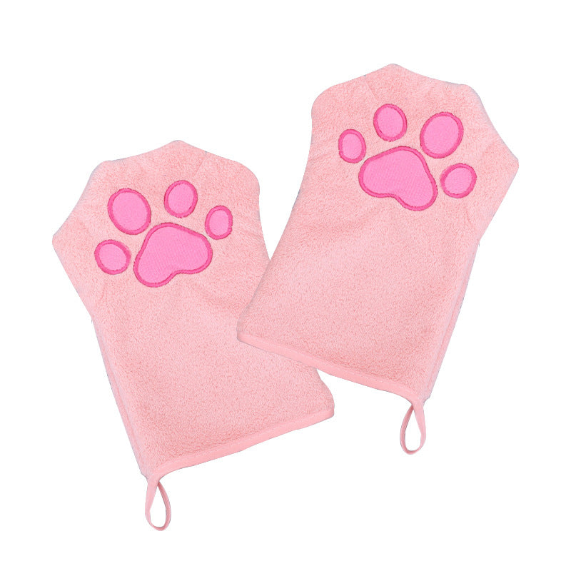 Quick-Drying Absorbent Dog Towel Glove