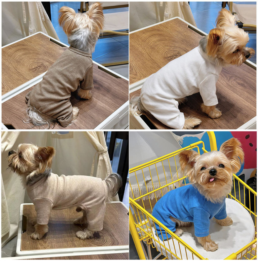 Four-Legged Cotton Pajamas For Small Dogs