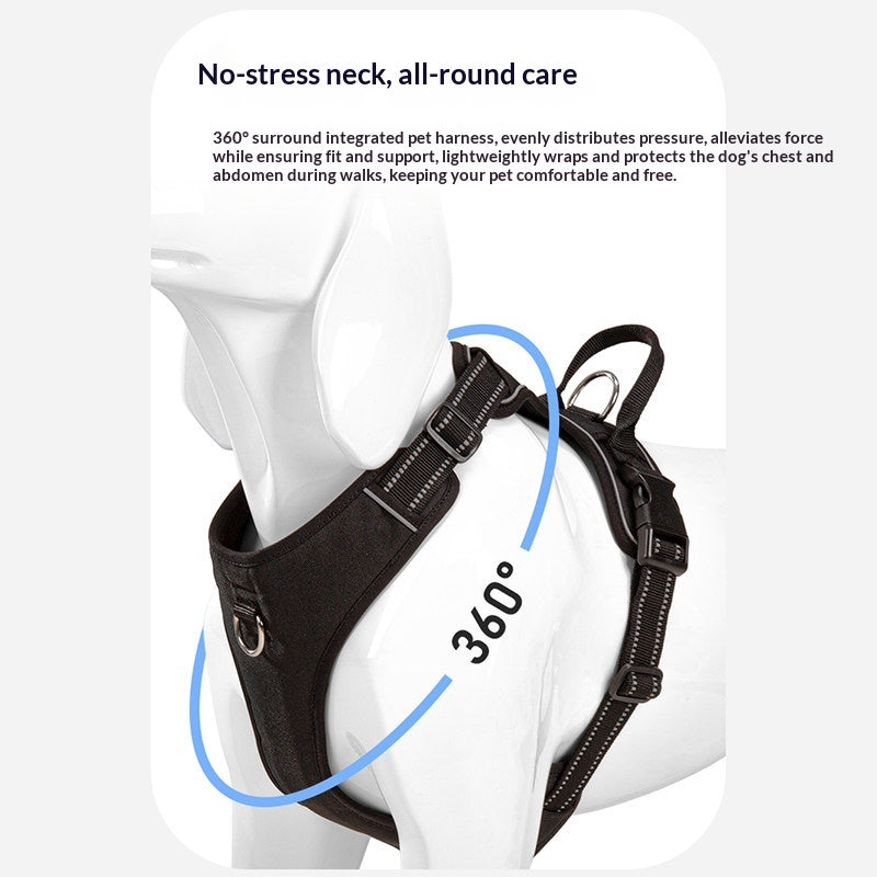 Explosion-Proof Padded Dog Harness