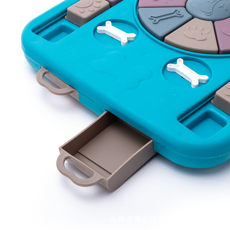 Interactive Dog Puzzle Feeder Toy