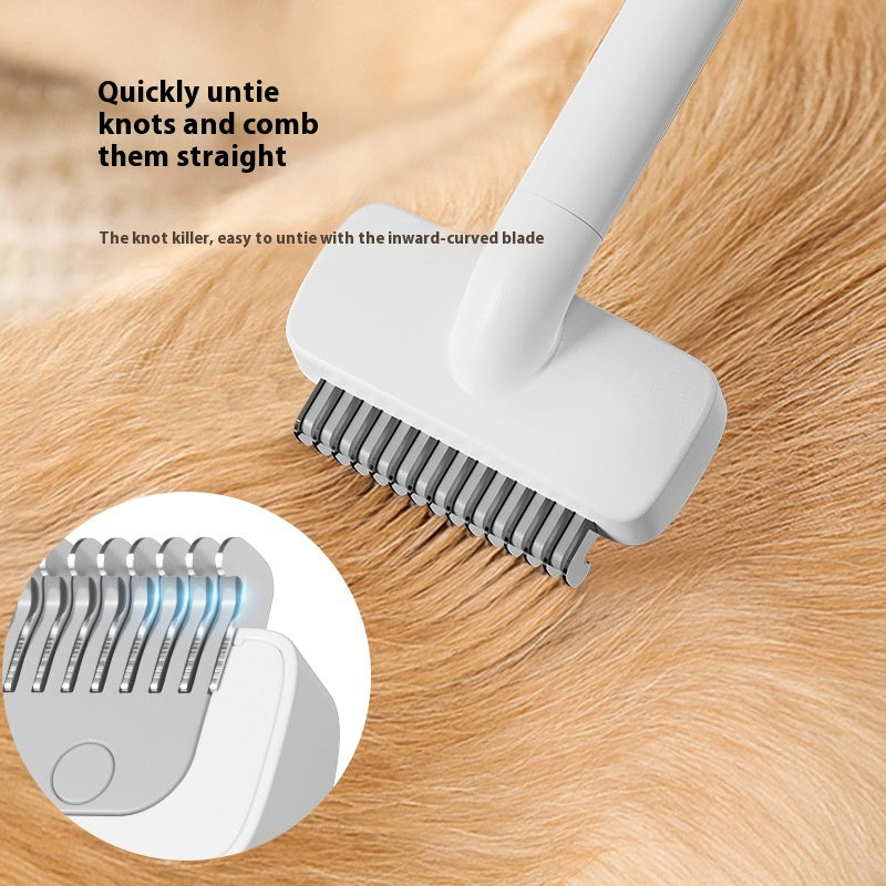 Pet Hair Unknotting Comb Dogcat Floating Hair Comb