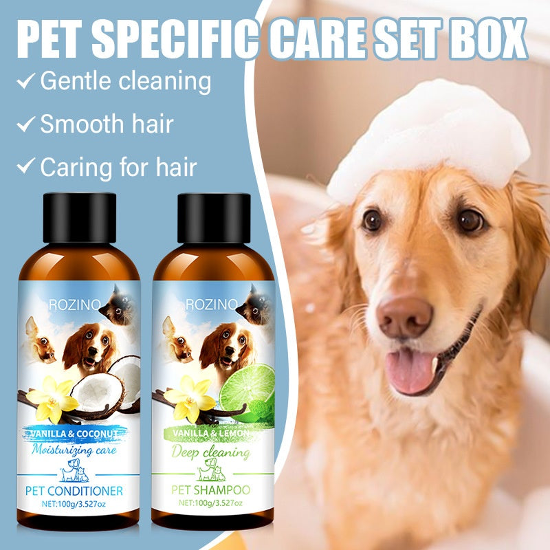 Pet Wash Shampoo and Conditioner Set