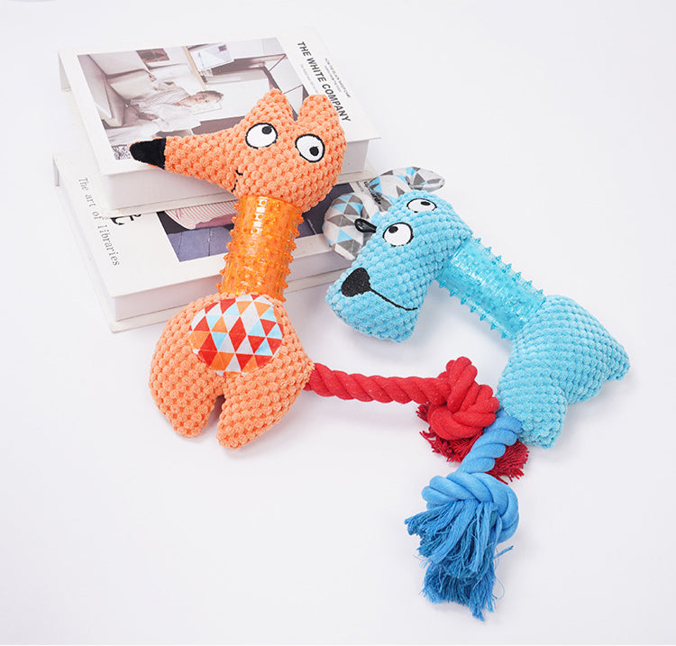 Plush Squeaky Chew Toys For Dogs