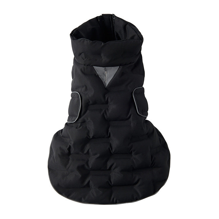 Water and Wind Resistant Hook-and-Loop Dog Jacket