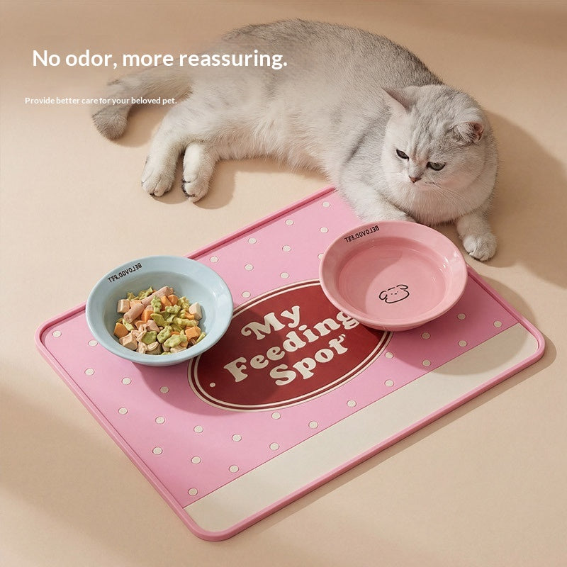 Non-Slip Silicone Pet Placemat