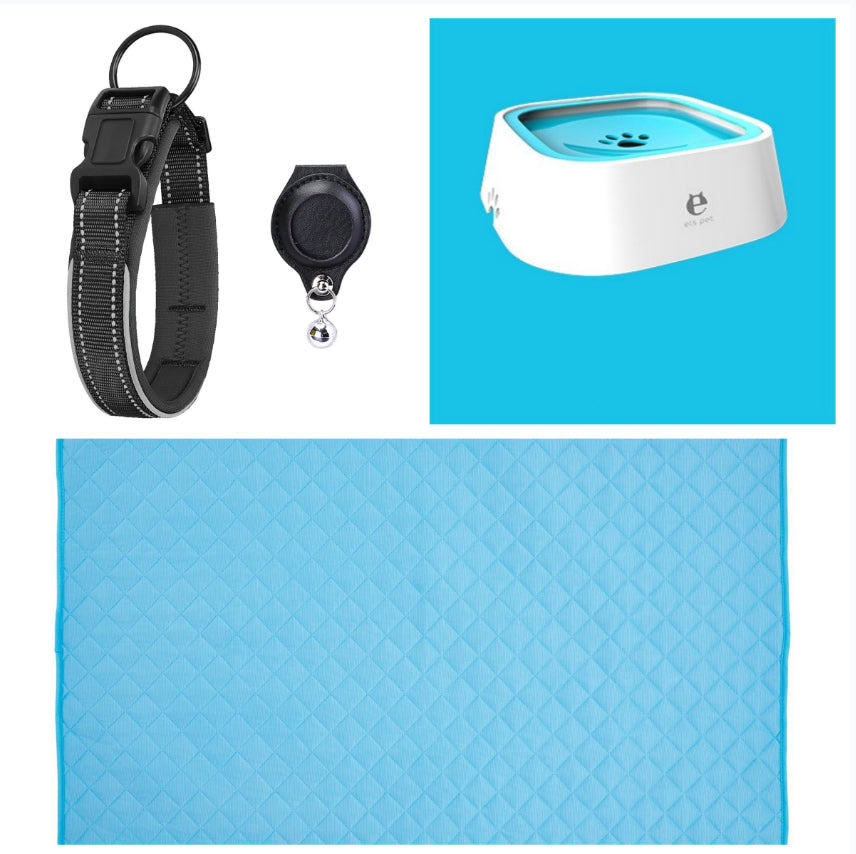 Airtag Tracker Protective Leather Case Pet Collar