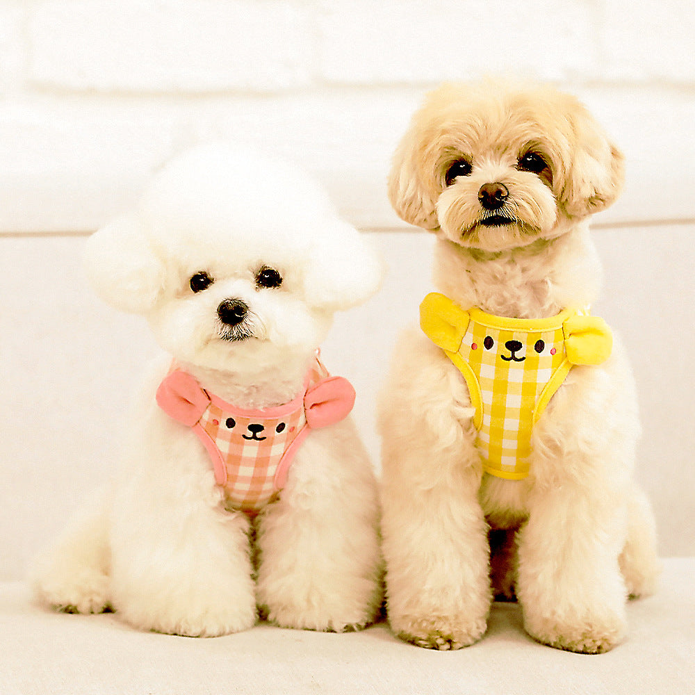 Vest-Style Dog Harness And Leash