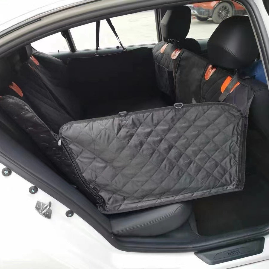 Heavy-Duty Extended Car Seat Cover With Pet Mat