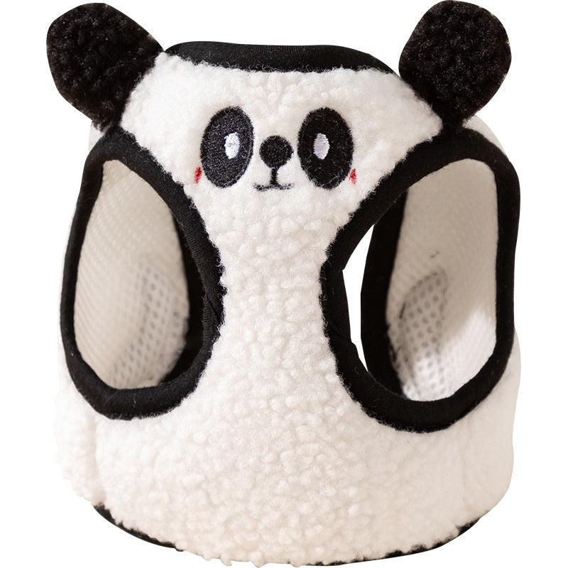 Animal-Shaped Lambswool Dog Hand Holding Rope
