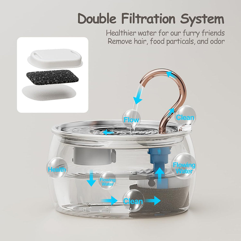 Round Stainless Steel Activated Carbon Filtered Water Dispenser