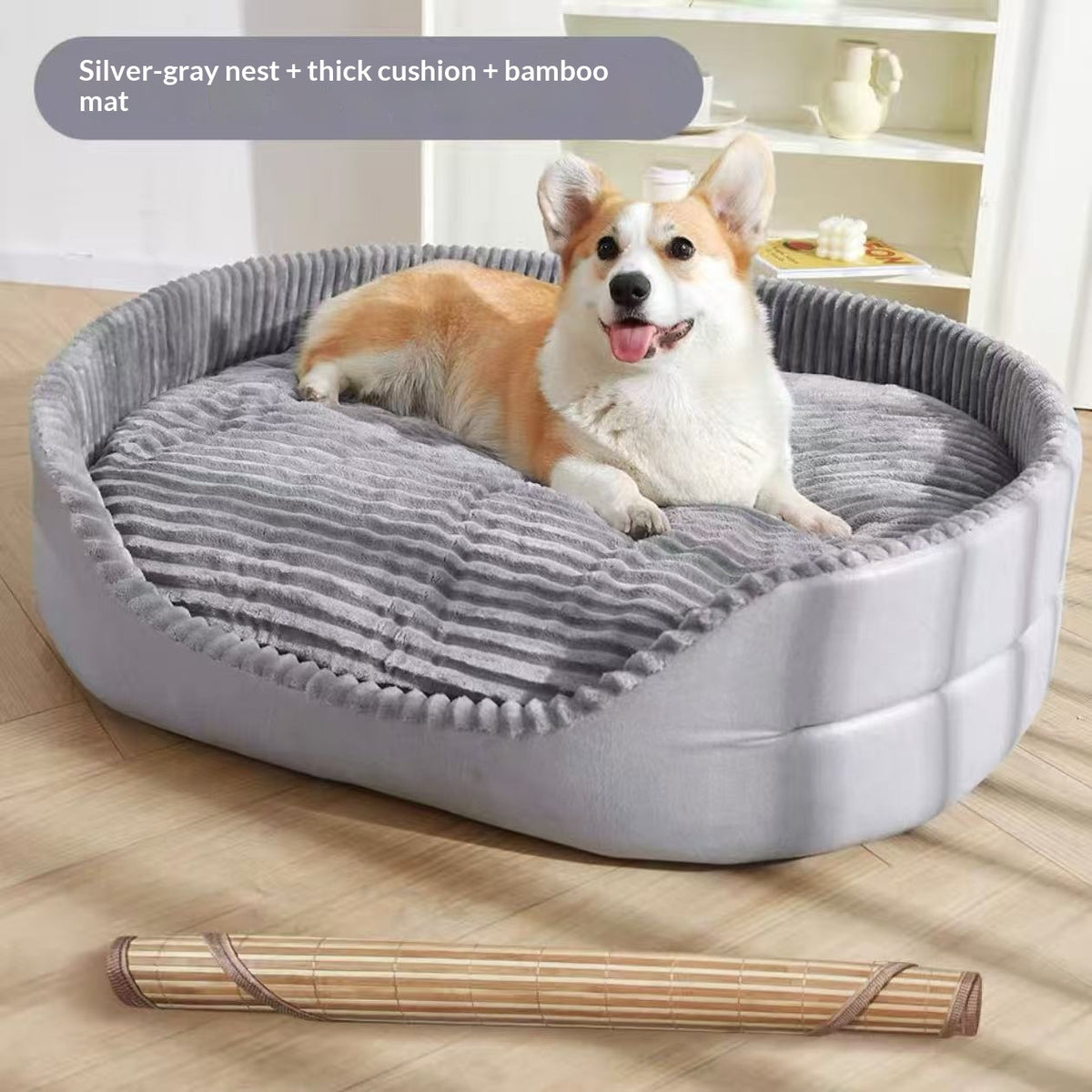 All-Season Thickened Dog Bed For Home Use