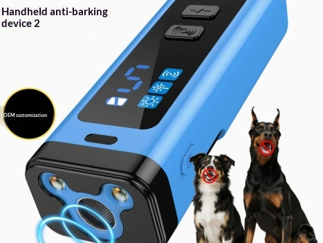 Handheld Ultrasonic Anti-Barking Dog Deterrent