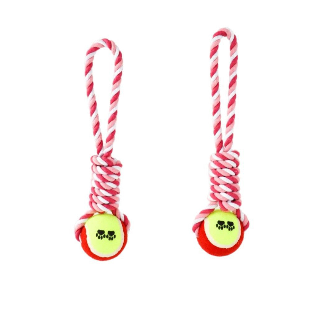 Durable Cotton Rope Bone Tennis Toy