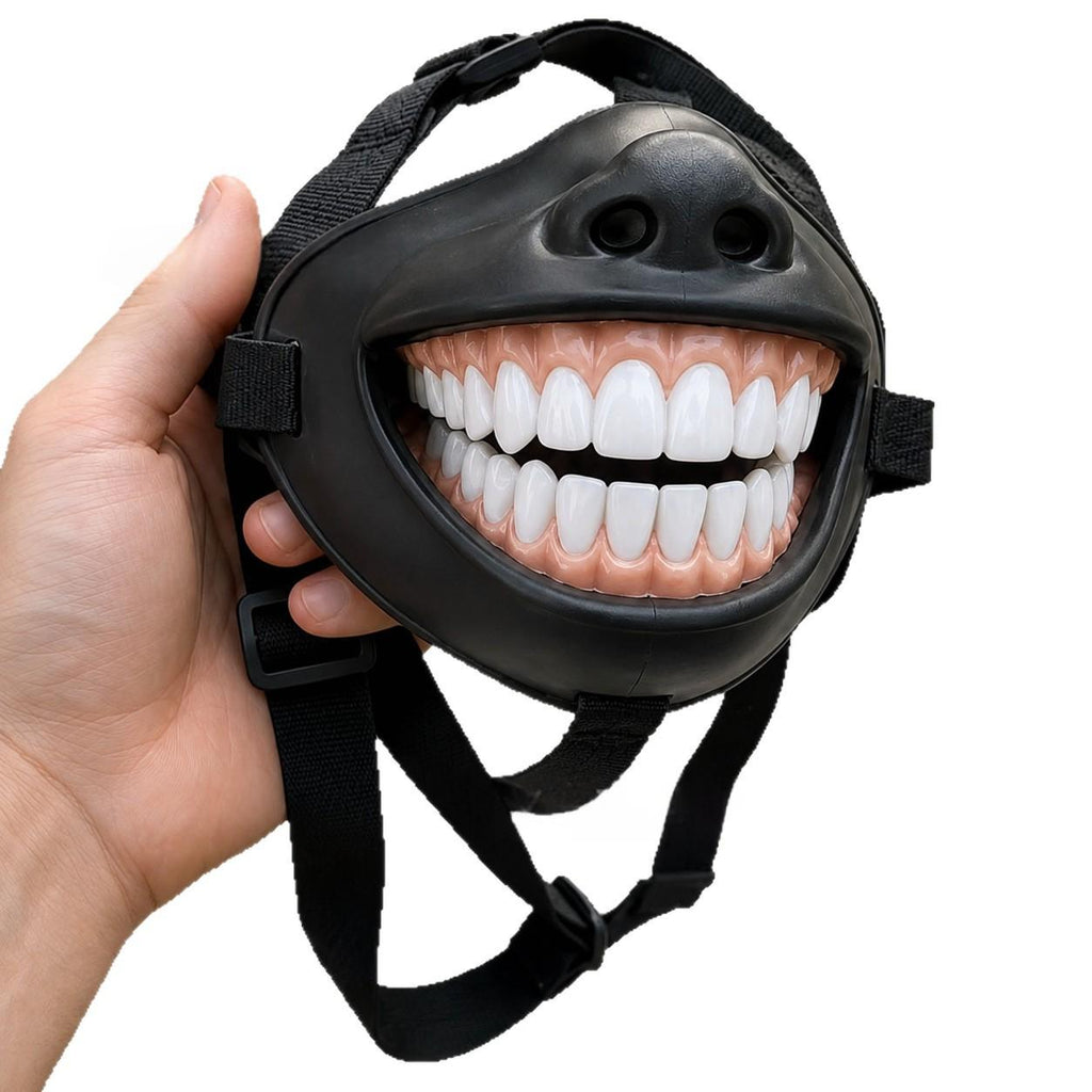 Funny Denture-Shaped Dog Mouth Cover