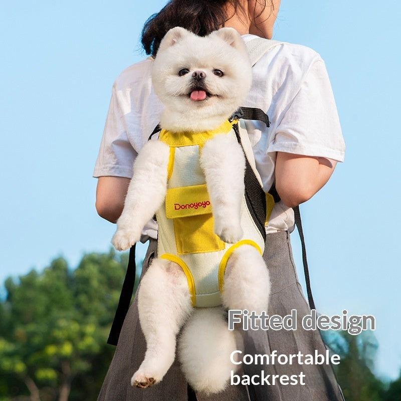 Portable Double-Shoulder Pet Backpack For Outings