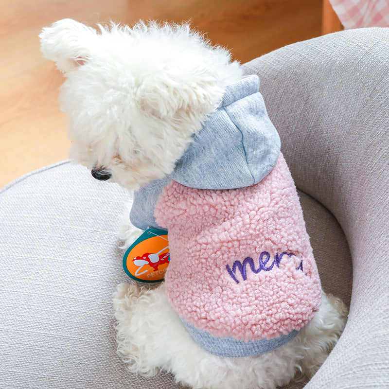 Warm Two-Legged Pet Hoodie