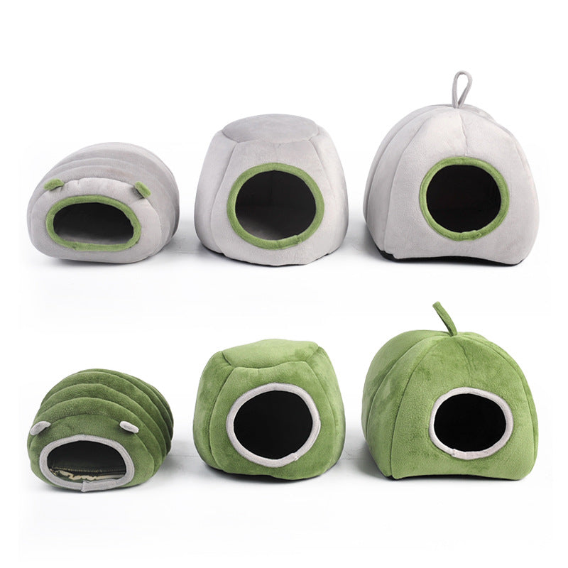 Cotton Pet Semi-Enclosed Windproof Warm Sheep Nest