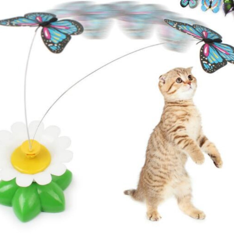 Electric Rotating Flower Butterfly And Bird Toy