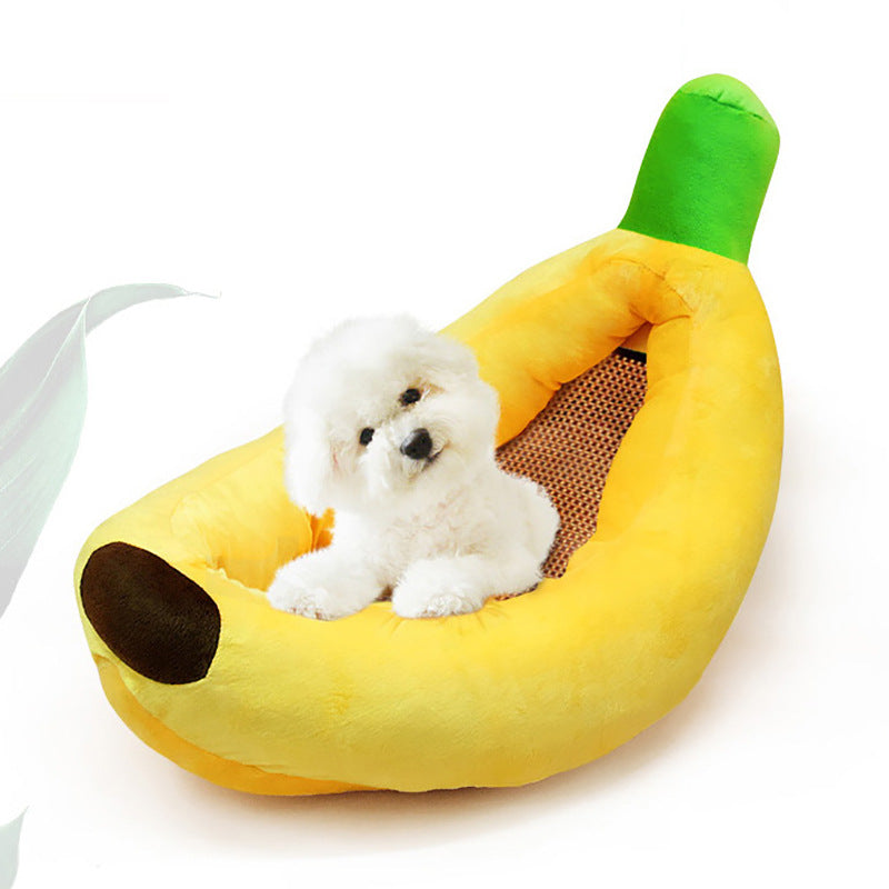 Banana Four-Season Pet Kennel Mat
