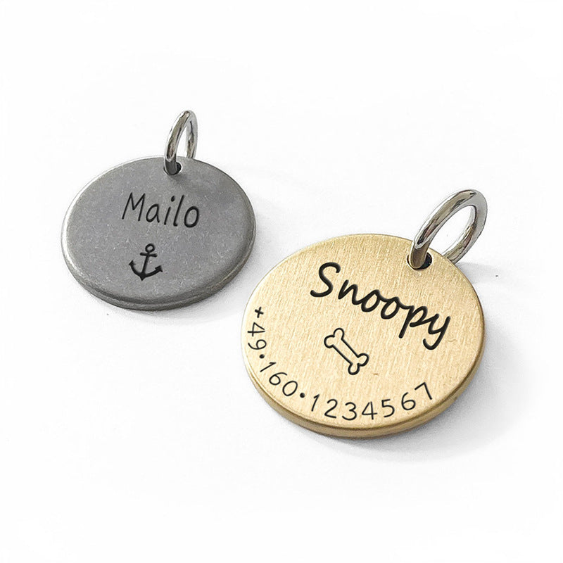 Anti-Loss Dog Tag For Walks