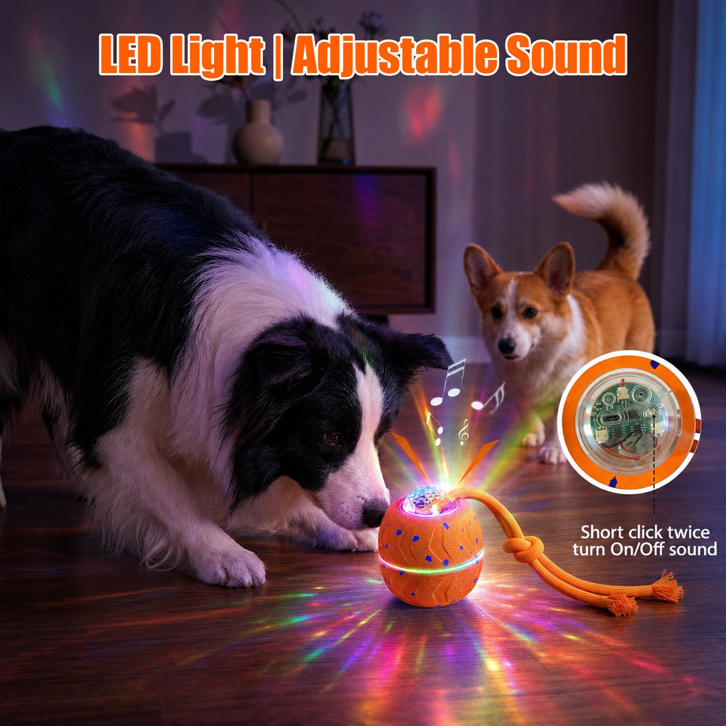 Interactive Moving Barking Dog Toy Ball