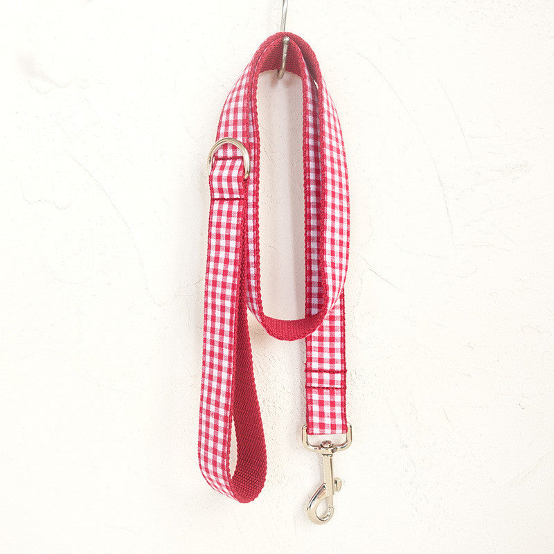 Pet Collar Bow Tie Set Leash