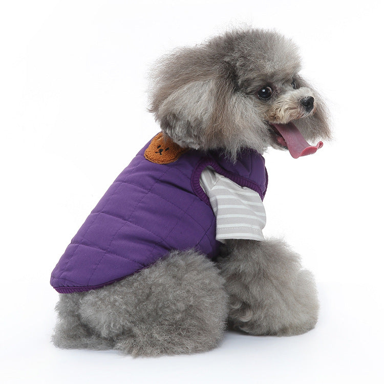 Dog Winter Coat With Back Traction