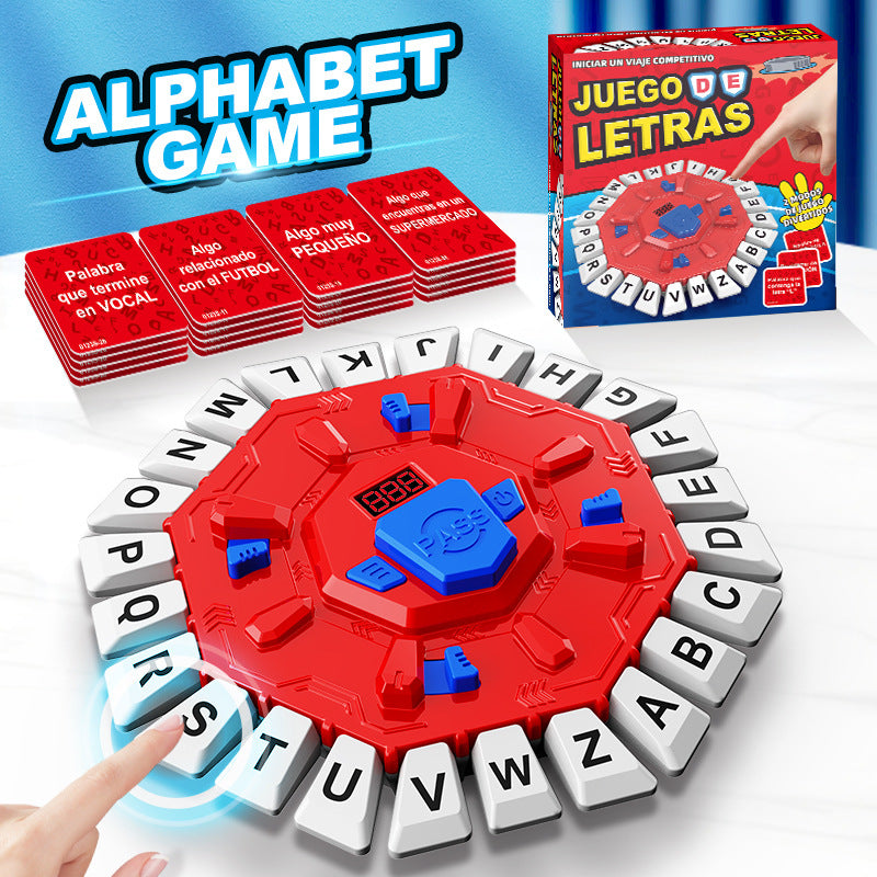 Multifunctional Crazy Letter Game Turntable Desktop Game