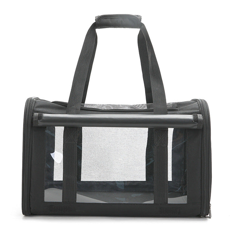 Outdoor Portable Transparent Breathable Foldable Pet Bag