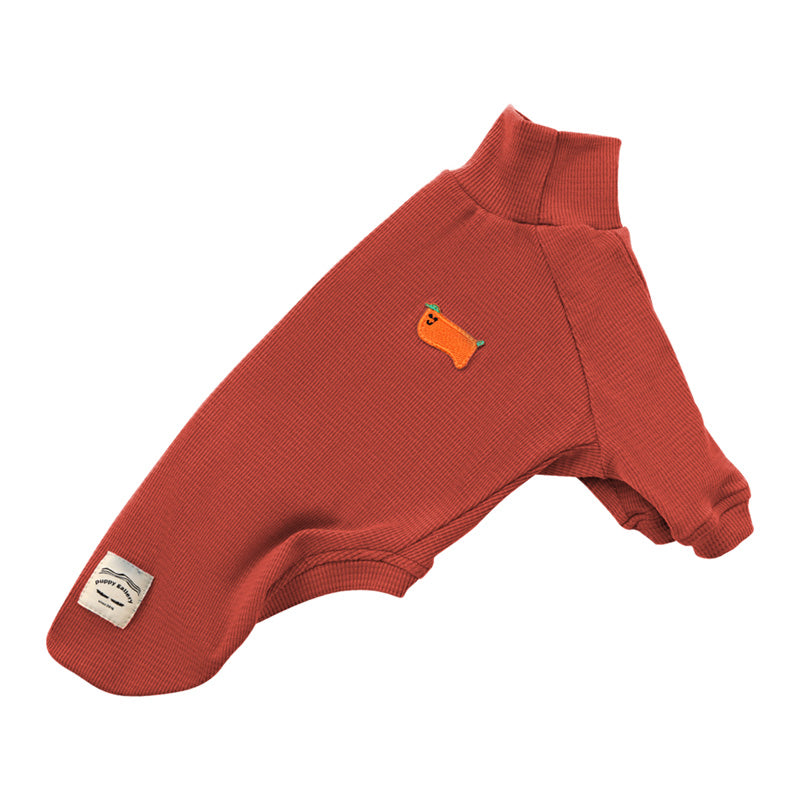 Waffle High Collar Sweater Special Dog Breed
