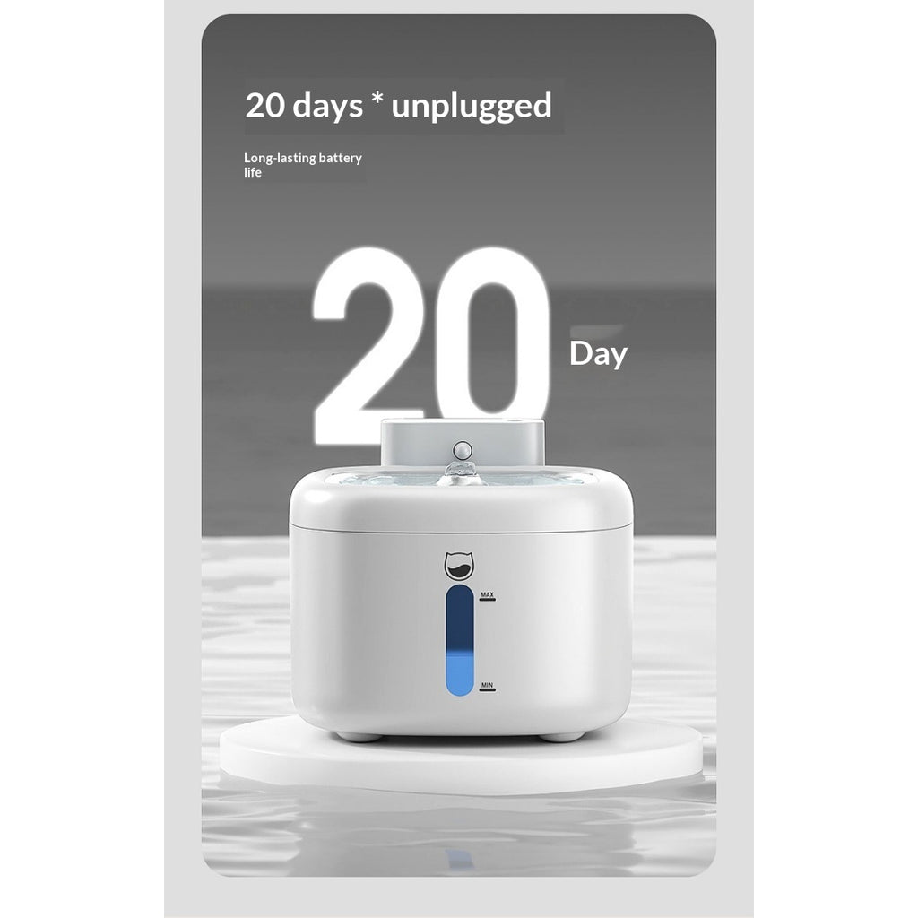Smart Wireless Filtered Pet Water Fountain