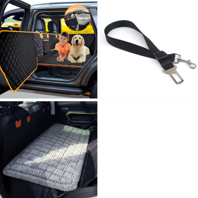 Hard Bottom Dog Back Seat Cover