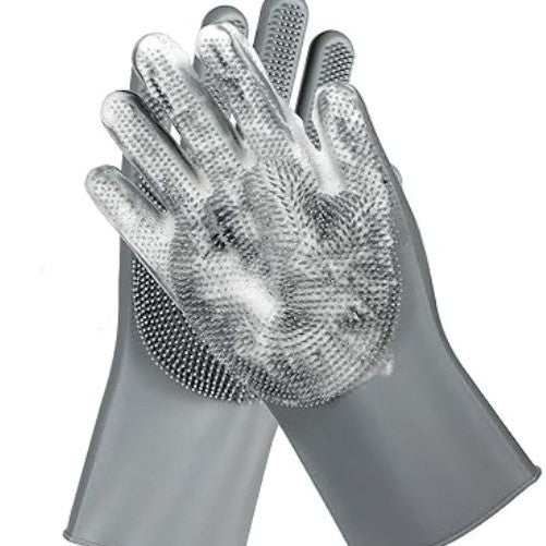 Silicone Pet Grooming Massage Glove