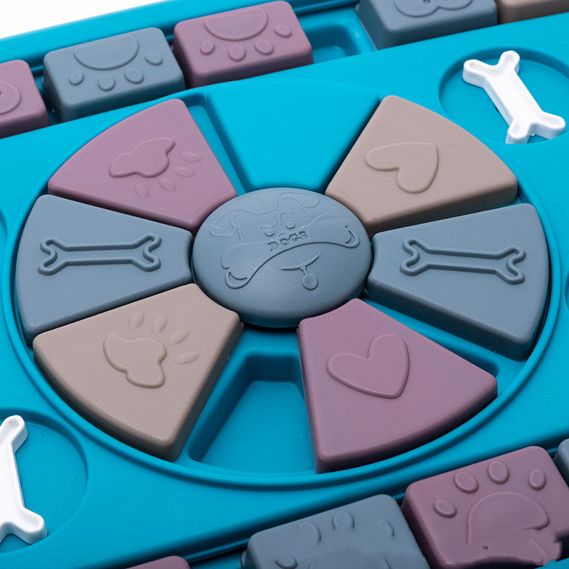 Interactive Dog Puzzle Feeder Toy