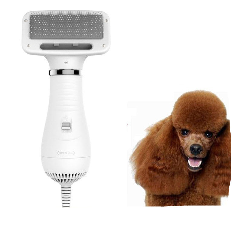 All-in-One Pet Hair Dryer Brush