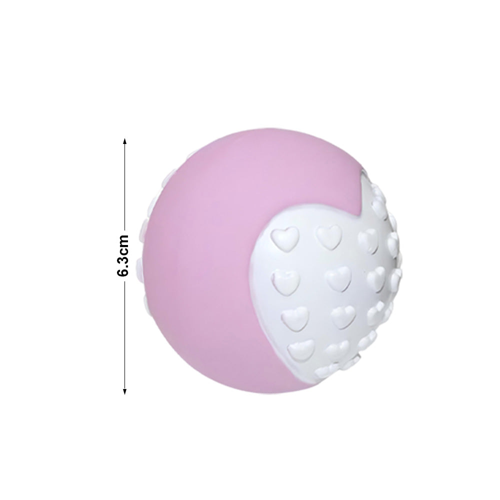 12 Pcs Non-Toxic Dog Toy Ball Hard Rubber Solid Ball Cleaning Teeth Durable To Chew And High Rebound Great Pet Play Training Supplies