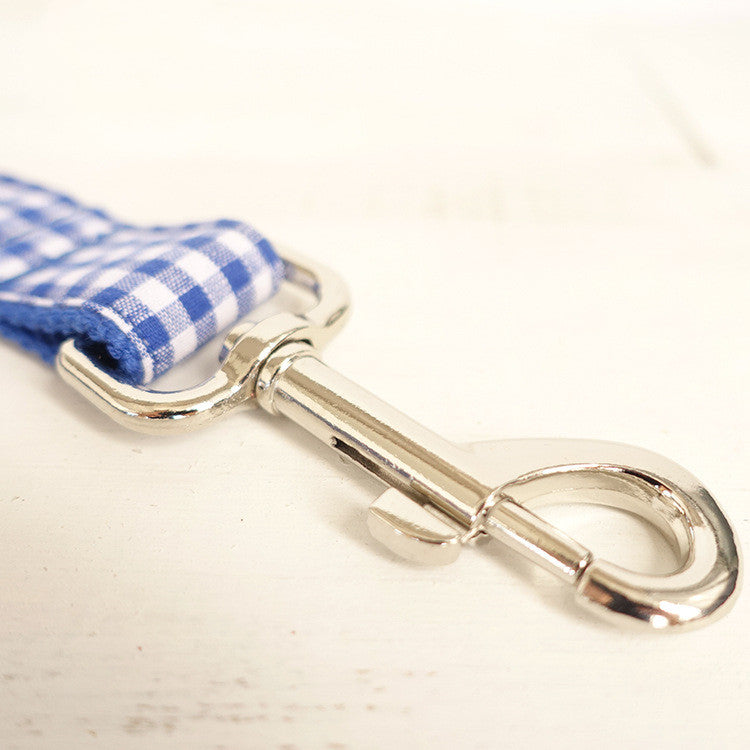 Blue Polyester Dog Leash